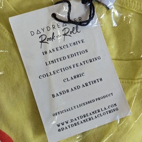 Free‎ People Daydreamer Rolling Stones Band Concert Music tee sz XL NWT - Picture 11 of 14